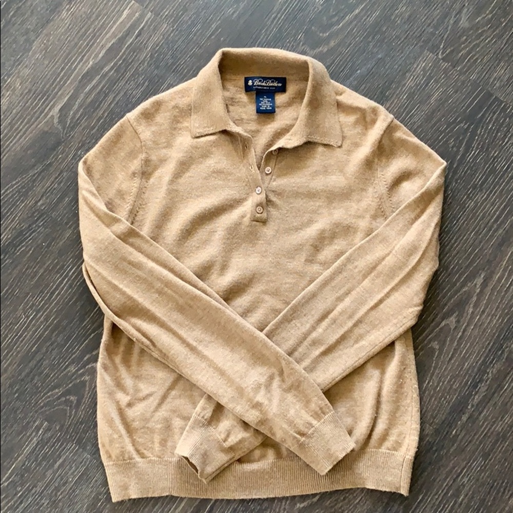 Brooks Brothers merino/cashmere blend sweater